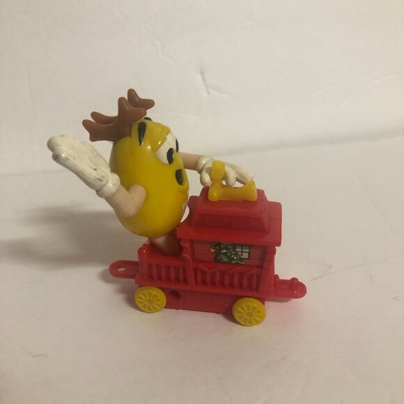 Christmas Yellow and Red M&M’s Train Caboose - Picture 4 of 5